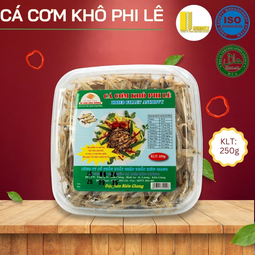 Cá cơm kho Phi lê - 250g